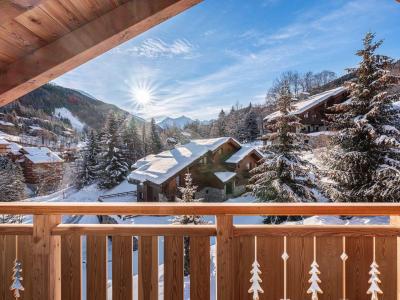 Skiverleih 6 Zimmer Maisonettewohnung für 12 Personen - Bolero - Méribel - Balkon