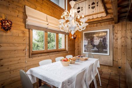 Rent in ski resort Chalet Brioche - Méribel - Dining area