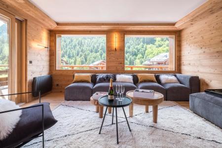 Rent in ski resort 6 room chalet 10 people - Chalet Clémentine - Méribel - Living room