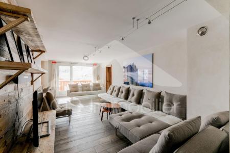 Rent in ski resort 6 room apartment cabin 10 people (10) - Chalet de Méribel - Méribel - Living room