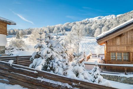 Vacances en montagne Chalet Hygge - Méribel - Extérieur hiver