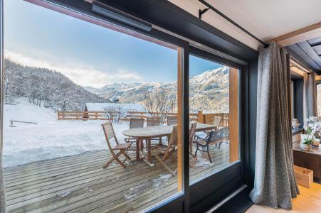 Location au ski Chalet 6 pièces 10 personnes - Chalet les Morilles - Méribel - Séjour