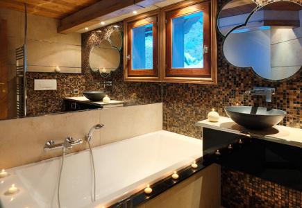 Rent in ski resort Chalet Mariefleur - Méribel - Bathroom