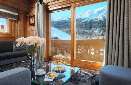 Rent in ski resort Chalet Mariefleur - Méribel - Living area