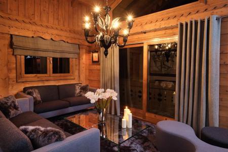 Rent in ski resort Chalet Mariefleur - Méribel - Living room