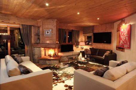Rent in ski resort Chalet Marielaine - Méribel - Living room