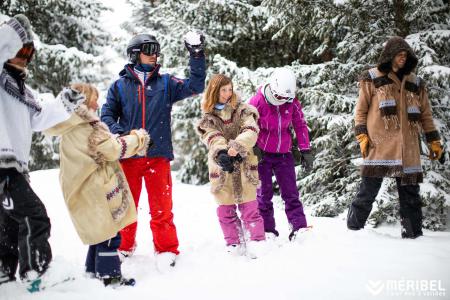 Ski verhuur Chalet mitoye 3 kamers  6 personen - Chalet Razaz - Méribel - Kaart