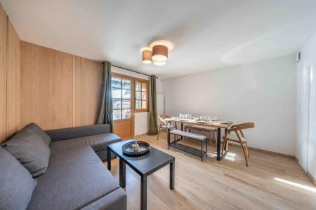 Skiverleih 3-Zimmer-Appartment für 4 Personen (A) - Chalet Rocher - Méribel - Wohnzimmer