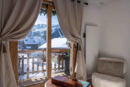 Skiverleih 3-Zimmer-Appartment für 4 Personen (B) - Chalet Rocher - Méribel - Wohnzimmer