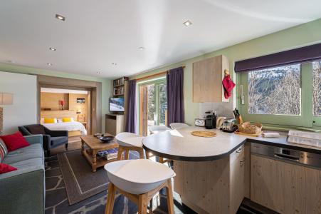 Аренда на лыжном курорте Апартаменты 3 комнат 4 чел. (2) - Chalet Ruisseau de la Renarde - Méribel - Салон