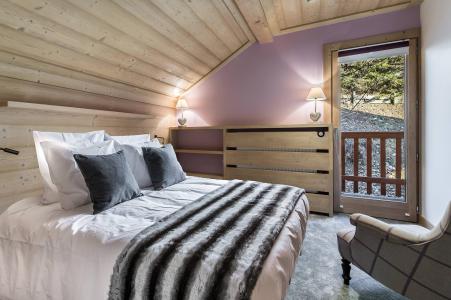 Rent in ski resort 5 room triplex chalet 11 people - Chalet Ruisseau Genévrier - Méribel - Bedroom