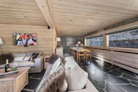 Аренда на лыжном курорте Шале триплекс 5 комнат 11 чел. - Chalet Ruisseau Genévrier - Méribel - Салон