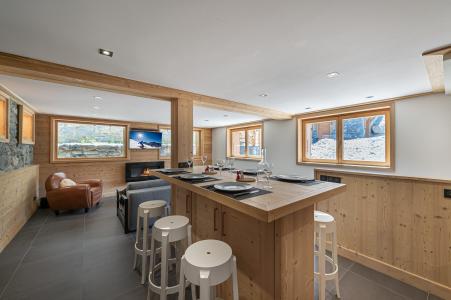 Ski verhuur Appartement 5 kamers 8 personen (2) - Chalet Ruisseau Genévrier - Méribel - Keuken