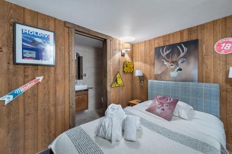 Skiverleih 8 Zimmer Chalet für 10 Personen - Chalet Saint Joseph - Méribel - Schlafzimmer