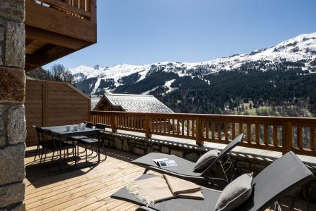 Ski verhuur Appartement 3 kamers 4 personen (A01) - Falcon - Méribel - Terras