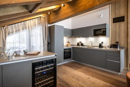 Ski verhuur Appartement 4 kamers 8 personen (C22) - Falcon - Méribel - Keuken