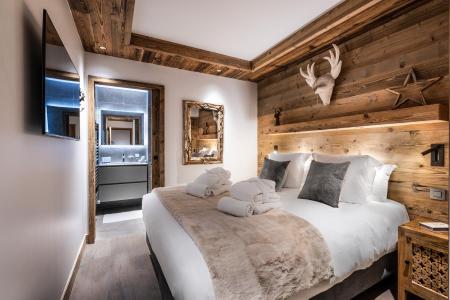 Location au ski Appartement 4 pièces cabine 6-8 personnes (A02) - Falcon - Méribel - Chambre