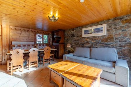 Rent in ski resort 5 room mezzanine apartment 10 people (322) - Fermes de Méribel A - Méribel - Living room