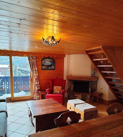 Location au ski Appartement 5 pièces mezzanine 10 personnes (322) - Fermes de Méribel A - Méribel - Séjour
