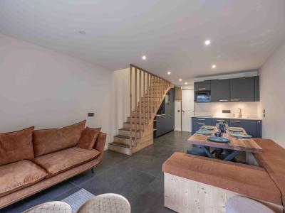 Ski verhuur Appartement 3 kamers 6 personen (15) - Genette - Méribel - Woonkamer