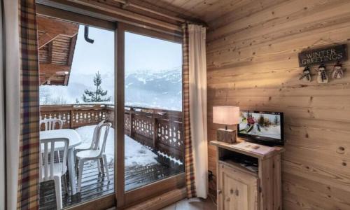 Skiverleih 2-Zimmer-Appartment für 4 Personen - L'Arlésienne - Méribel - Terrasse