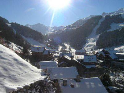 Rent in ski resort Studio 4 people (1) - L'Ermitage - Méribel - Winter outside