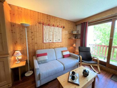 Ski verhuur Appartement 2 kamers 5 personen (011) - L'Ermitage - Méribel - Woonkamer