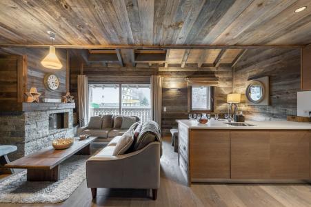 Skiverleih 4-Zimmer-Appartment für 8 Personen (5) - La Grange de Méribel - Méribel - Wohnzimmer