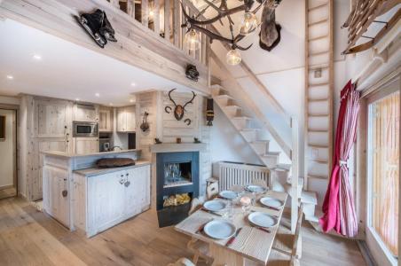 Ski verhuur Appartement 4 kamers mezzanine 6 personen (17) - La Résidence la Forêt - Méribel - Woonkamer