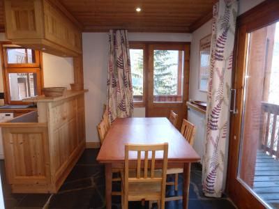 Ski verhuur Appartement 2 kamers 5 personen (04) - La Résidence les Airelles - Méribel - Woonkamer