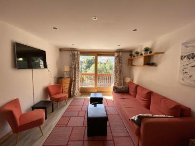 Ski verhuur Appartement 2 kamers 4 personen (20) - La Résidence les Brimbelles - Méribel - Woonkamer