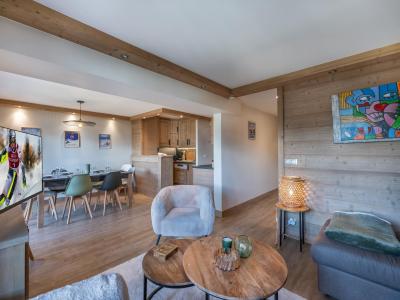 Alquiler al esquí Apartamento 4 piezas cabina para 6 personas (6) - La Résidence les Chandonnelles II - Méribel - Estancia