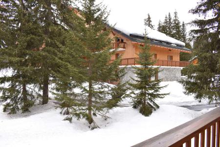 Location au ski Studio coin montagne 4 personnes (MRB220-028) - La Résidence les Dauphinelles - Méribel - Terrasse