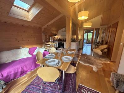 Ski verhuur Appartement 4 kamers 6 personen (MR2) - Le Plantin - Méribel - Woonkamer