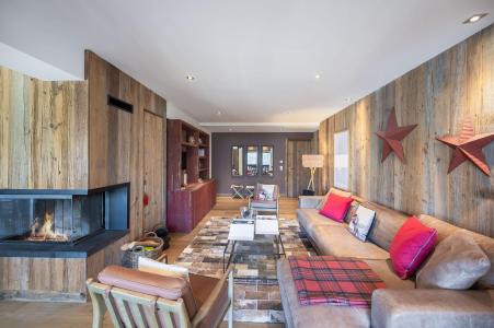 Аренда на лыжном курорте Апартаменты 4 комнат 8 чел. (31) - Résidence Aspen Lodge & Park - Méribel - Салон