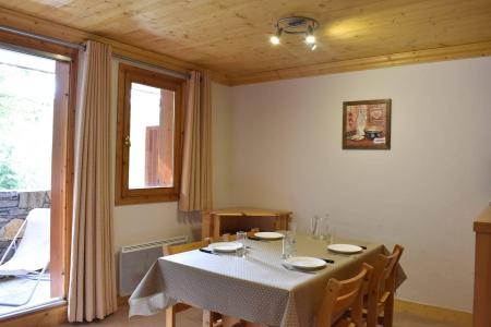 Skiverleih 2-Zimmer-Berghütte für 4 Personen (14) - Résidence Aubépine - Méribel - Esszimmer