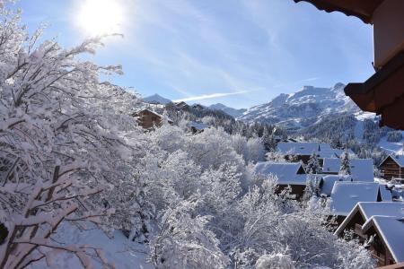 Rent in ski resort 4 room duplex apartment 8 people (009) - Résidence Aubépine - Méribel - Winter outside