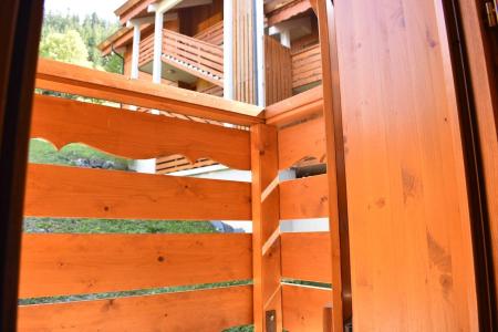 Ski verhuur Appartement 3 kamers 6 personen (05) - Résidence Aubépine - Méribel - Balkon