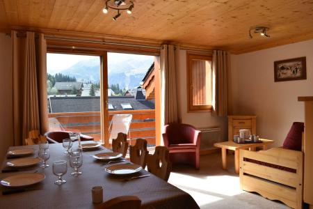 Ski verhuur Appartement duplex 4 kamers 8 personen (009) - Résidence Aubépine - Méribel - Woonkamer