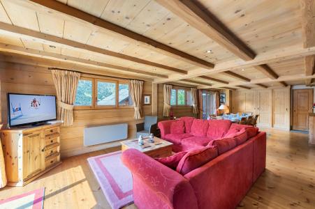 Rent in ski resort 5 room apartment 8 people (5) - Résidence Bellevue - Méribel - Living room