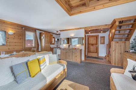 Rent in ski resort 4 room apartment 6 people (D3) - Résidence Cachemire - Méribel - Living room