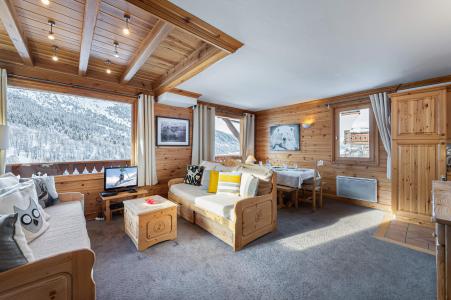 Ski verhuur Appartement 4 kamers 6 personen (D3) - Résidence Cachemire - Méribel - Woonkamer
