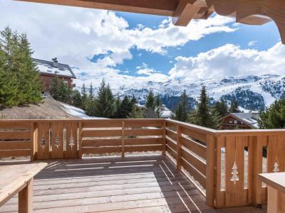 Alquiler al esquí Apartamento dúplex 5 piezas 8 personas (A) - Résidence Chanteclair - Méribel - Terraza