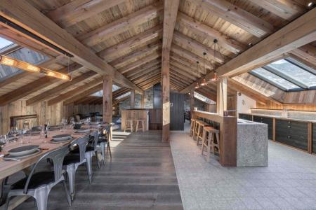 Location au ski Chalet mitoyen 7 pièces triplex 12 personnes (Rhodo) - Résidence Covarel - Méribel - Séjour