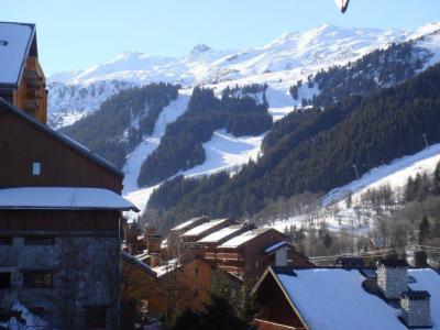 Vacances en montagne Résidence Cristal - Méribel - Extérieur hiver