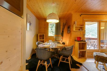 Skiverleih 3-Zimmer-Appartment für 4 Personen (11) - Résidence Cybèle - Méribel - Wohnzimmer