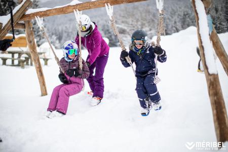 Alquiler al esquí Résidence des Fermes de Méribel Village A - Méribel - Plano