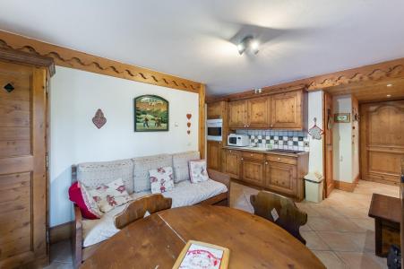 Ski verhuur Appartement 2 kamers 2 personen (A105) - Résidence des Fermes de Méribel Village A - Méribel - Woonkamer