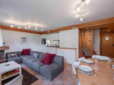 Ski verhuur Appartement duplex 4 kamers 9 personen (A317) - Résidence des Fermes de Méribel Village A - Méribel - Woonkamer