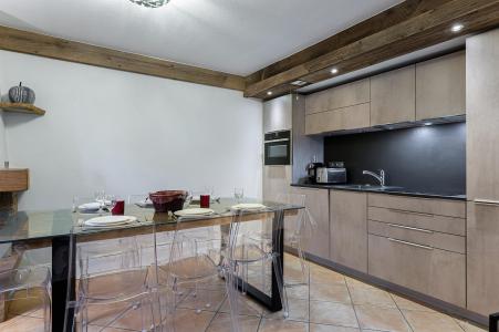 Ski verhuur Appartement triplex 5 kamers 9 personen (C318) - Résidence des Fermes de Méribel Village C - Méribel - Keukenblok